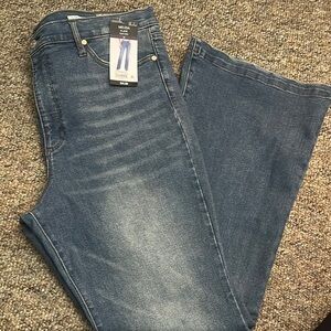 Sofia by Sofia Vergara Blue Straight Leg Jeans Classic Style